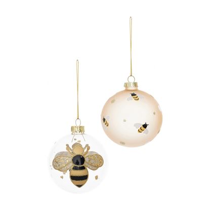 premier-bee-design-glass-bauble