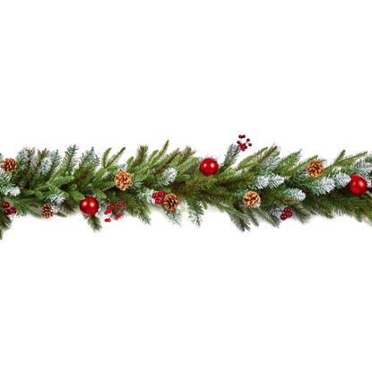premier-red-decorative-garland