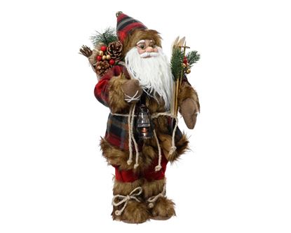 kaemingk-christmas-red-check-santa