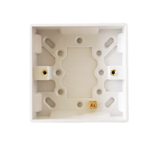securlec-single-pattress-box-square