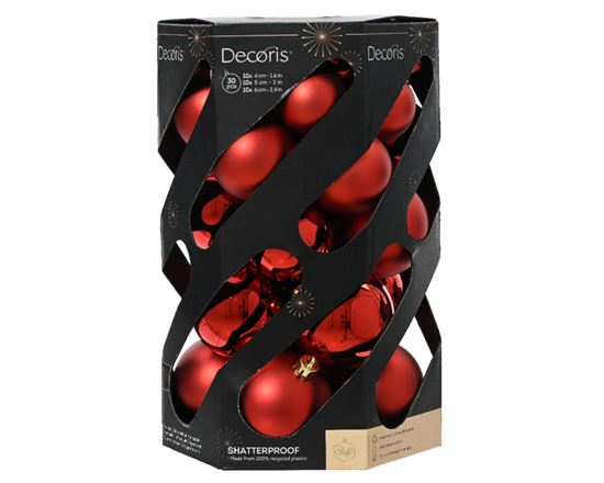 kaemingk-baubles-polystyrene-christmas-red
