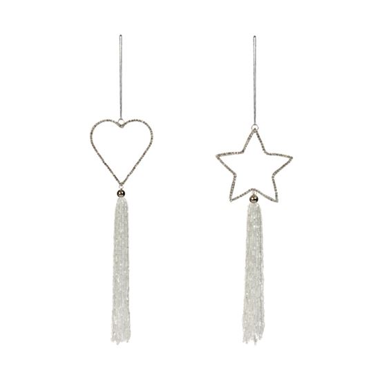 premier-silver-beaded-tassel-hanging-decoration