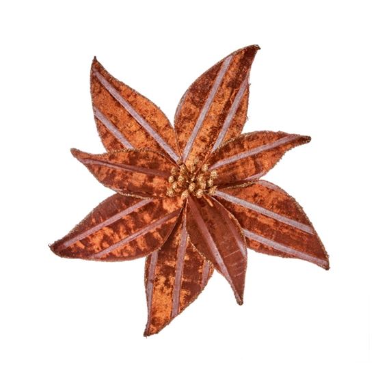 premier-orange-flower-clip-on