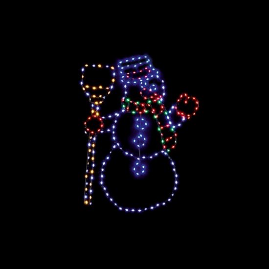 premier-flexibrights-snowman-238-multi-coloured-leds