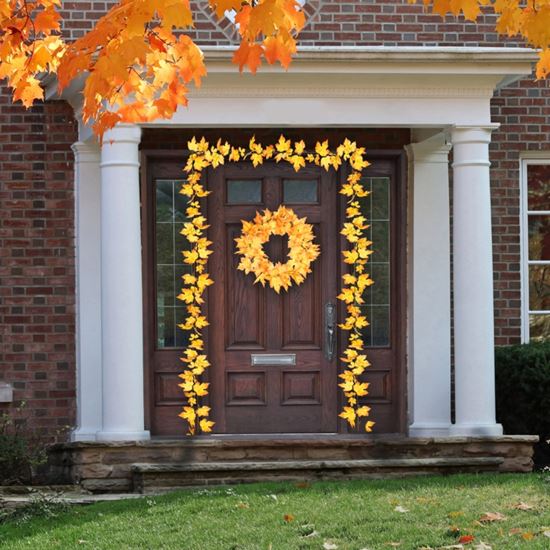 premier-bright-autumn-leaf-wreath