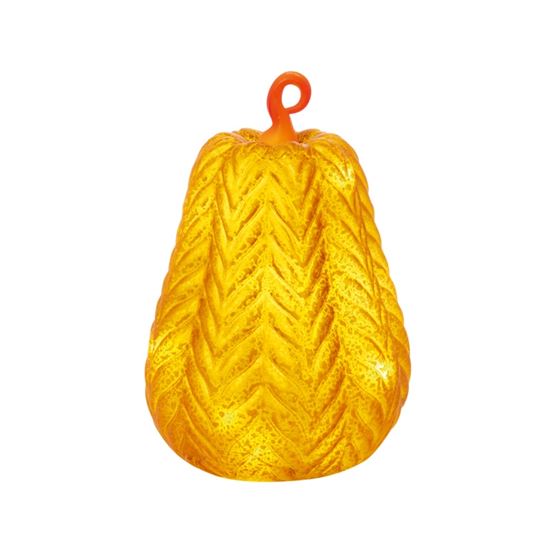 premier-lit-pumpkin-glass-light-ginger