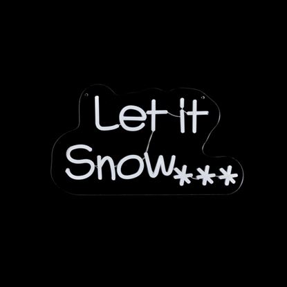premier-let-it-snow-hanging-lit-neon-sign